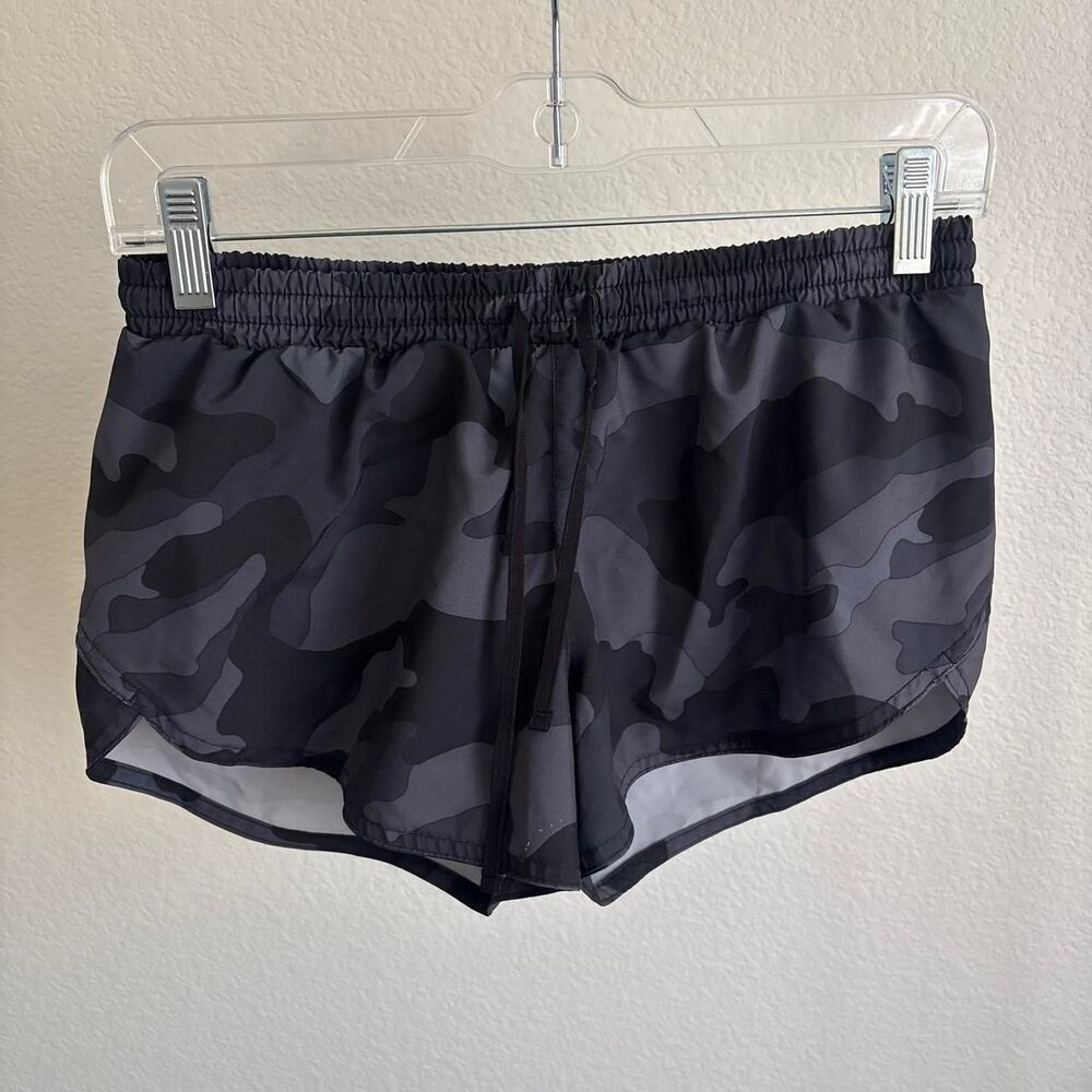 Old-navy Women's Black and Grey Shorts